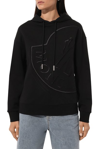 Хлопковое худи MONCLER, арт. 8G000-18-899TR, фото 3