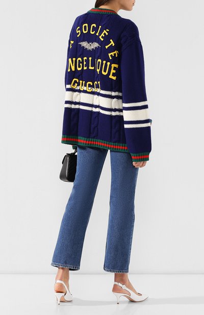 Шерстяной кардиган GUCCI, арт. 546079/XKAI2, фото 2