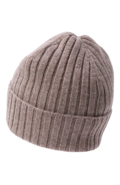 Шапка из кашемира и шерсти SPORTY AND RICH бежевого цвета по цене 14300 руб., арт. AC06666302BE24, фото 2 Шапка из кашемира и шерсти SPORTY AND RICH, арт. AC06666302BE24, фото 2