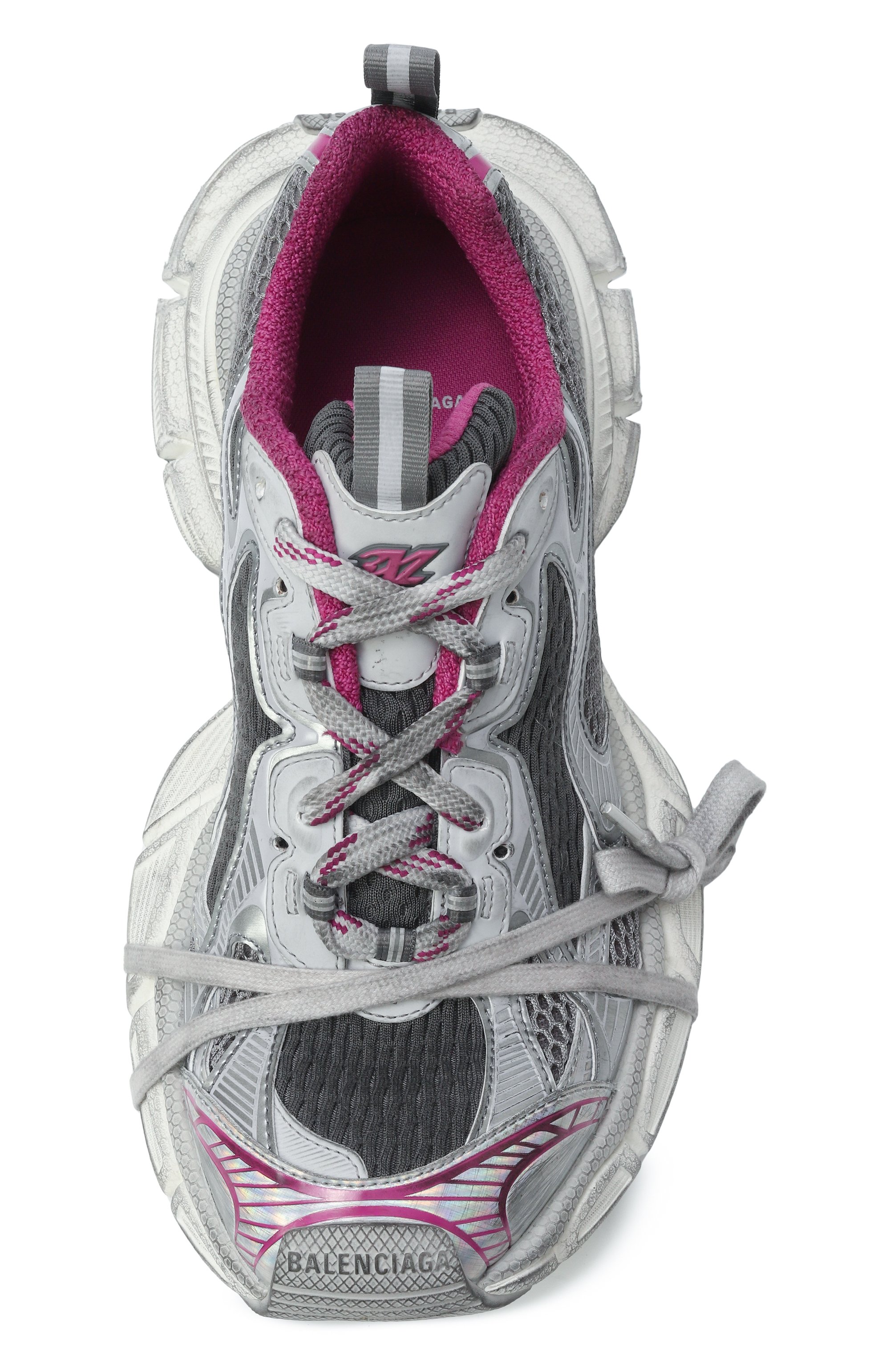 Комбинированные кроссовки 3xl BALENCIAGA, арт. 734731/W3XL5, фото 6