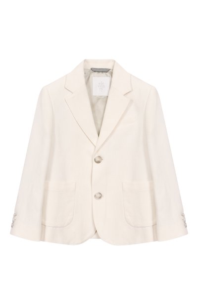 Пиджак из хлопка и льна ELEVENTY, арт. EW2Q54/G0181/10-16