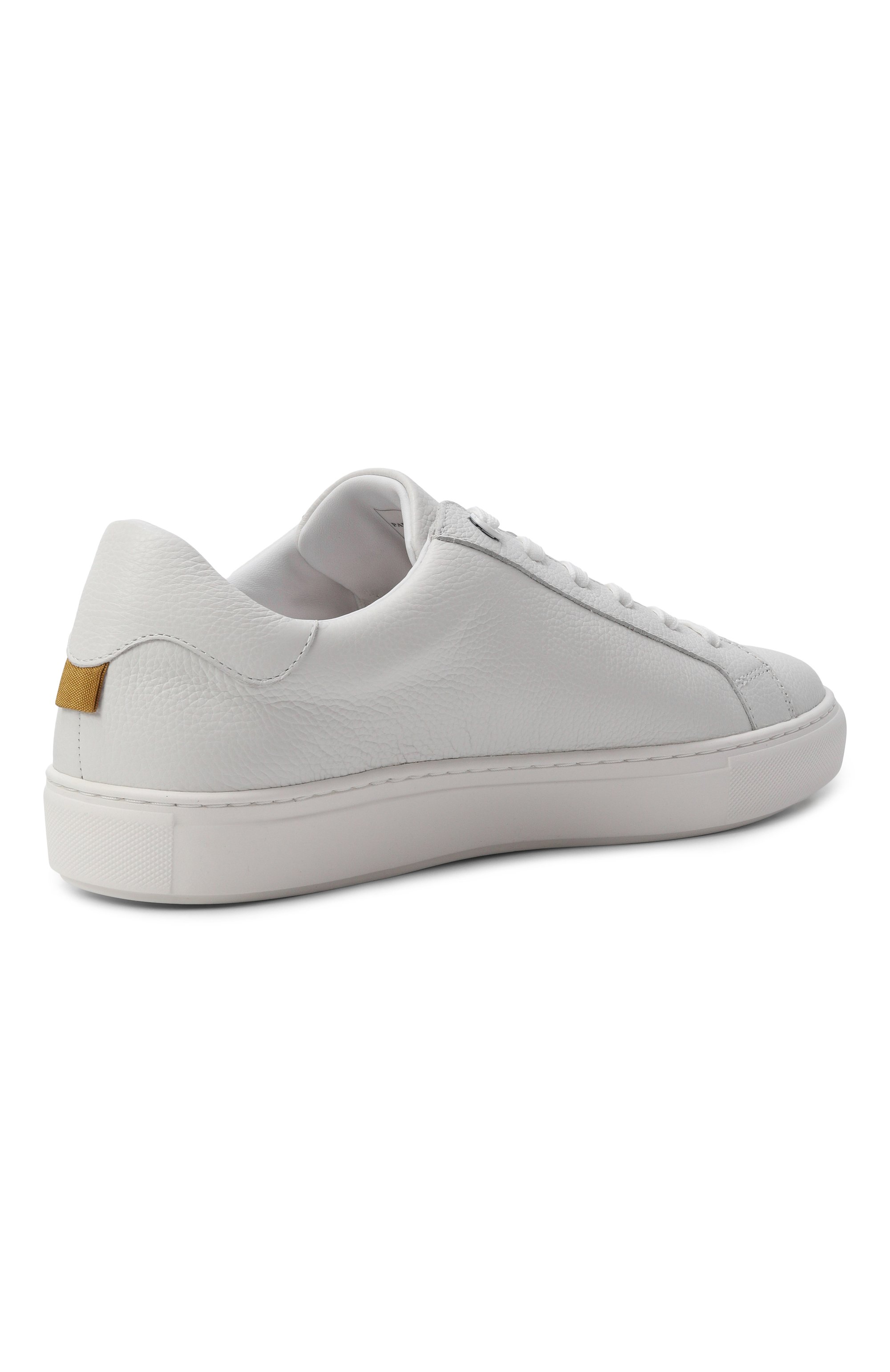 Кожаные кеды PAUL&SHARK, арт. 15318010, фото 4