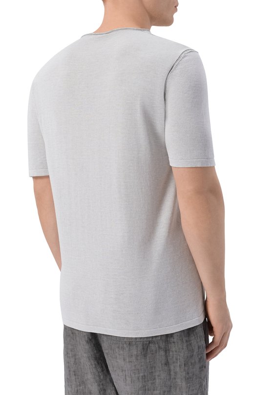 Джемпер из хлопка и вискозы Transit CFUTRC12470 Серый  CFUTRC12470 Фото 4