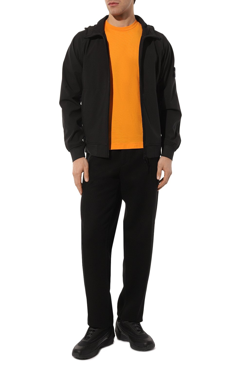 Хлопковая футболка STONE ISLAND, арт. 101524113, фото 2