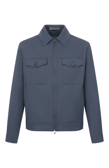 Мужская куртка из хлопка и шерсти CORNELIANI, арт. 27LI55/2714112