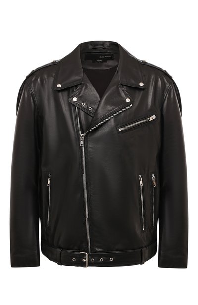 Мужская кожаная куртка ISABEL BENENATO, арт. UL11F24