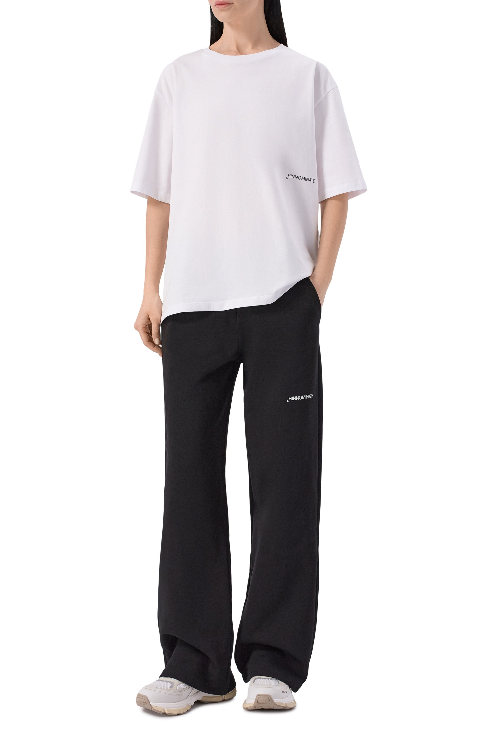 Хлопковые брюки HINNOMINATE, арт. HMABW02375, фото 2