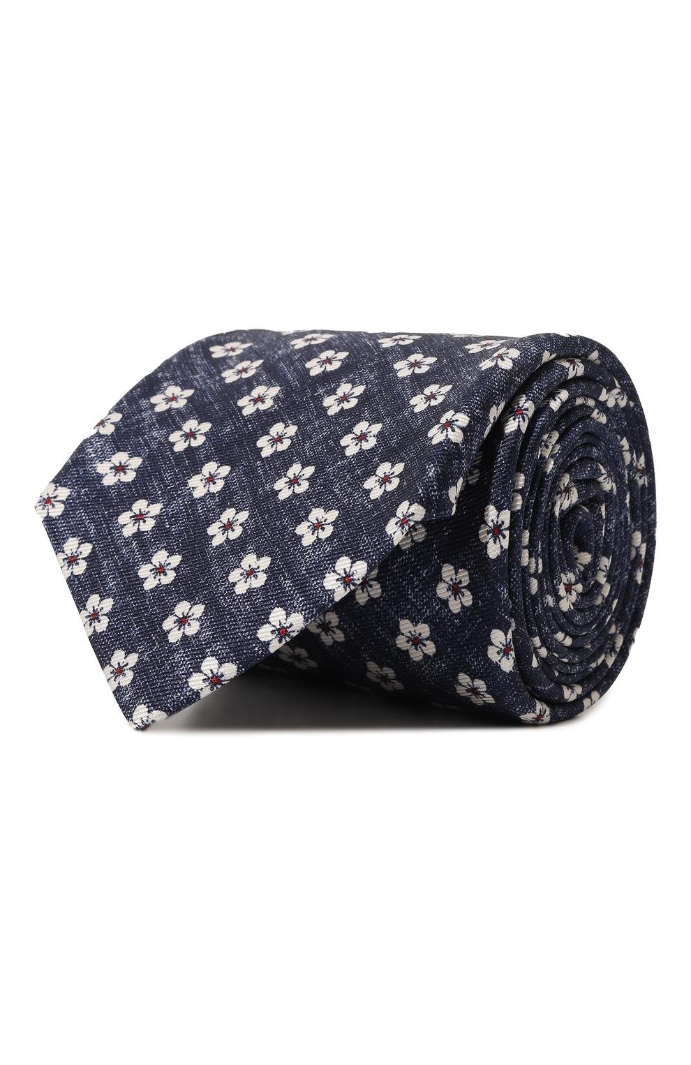 Шелковый галстук KITON, арт. UCRVKLC01I41, фото 1