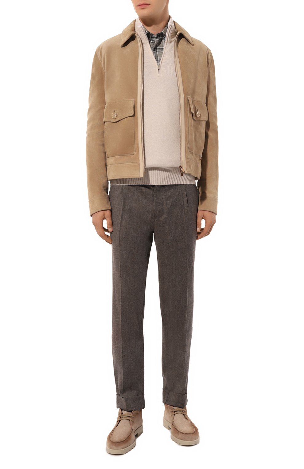 Льняная рубашка KITON, арт. UMCBUBAH08816, фото 2