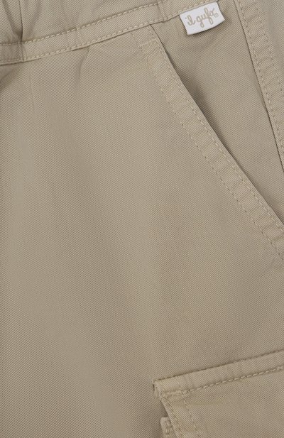 Хлопковые шорты-карго IL GUFO, арт. P25PB189C6074/5A-8A, фото 3