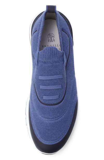 Текстильные кроссовки BRUNELLO CUCINELLI, арт. MZUAUF0340, фото 5