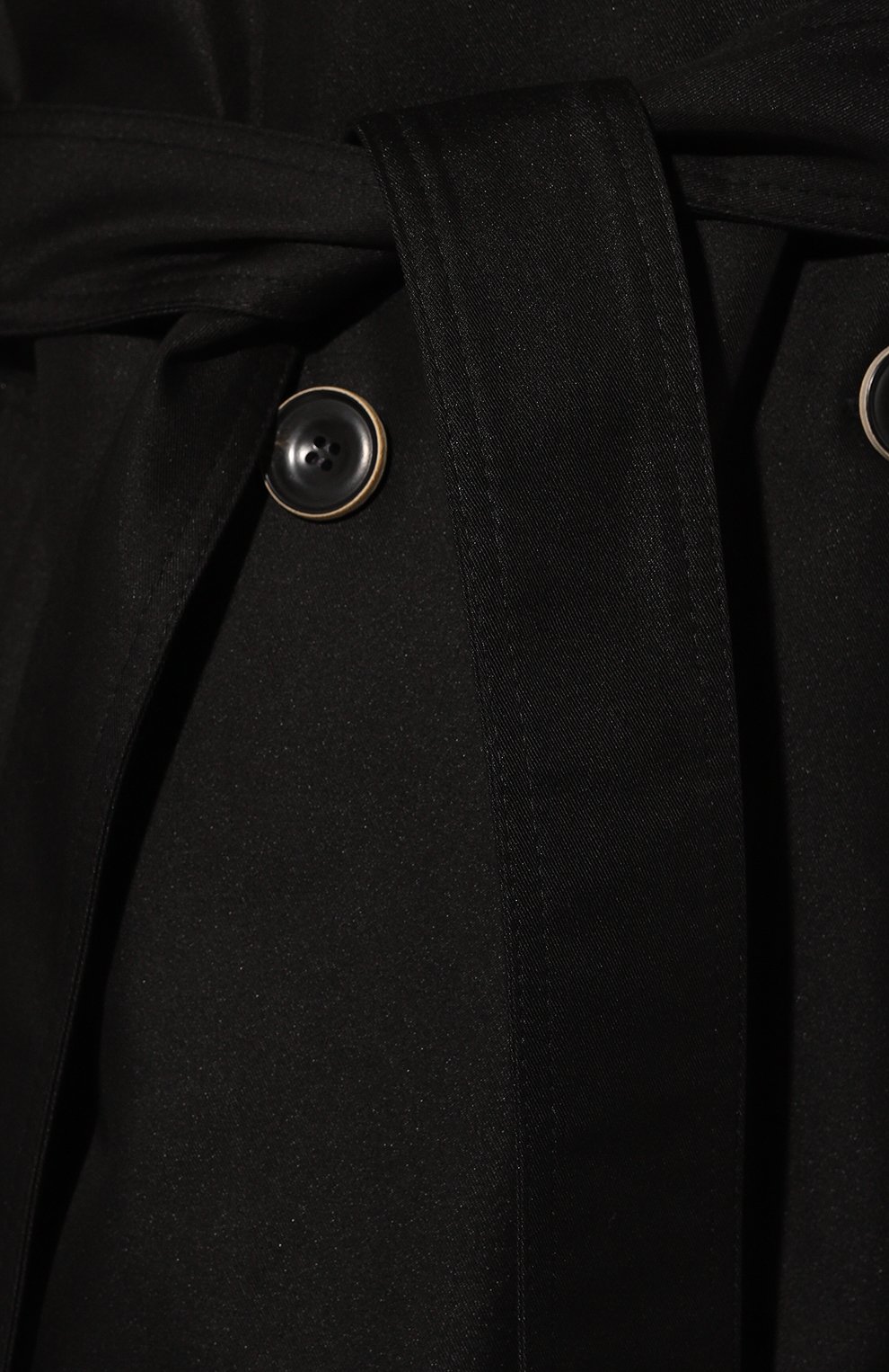 Тренч LESYANEBO черного цвета по цене 74000 руб., арт. LN01H-465_LT, фото 5 Тренч LESYANEBO, арт. LN01H-465_LT, фото 5