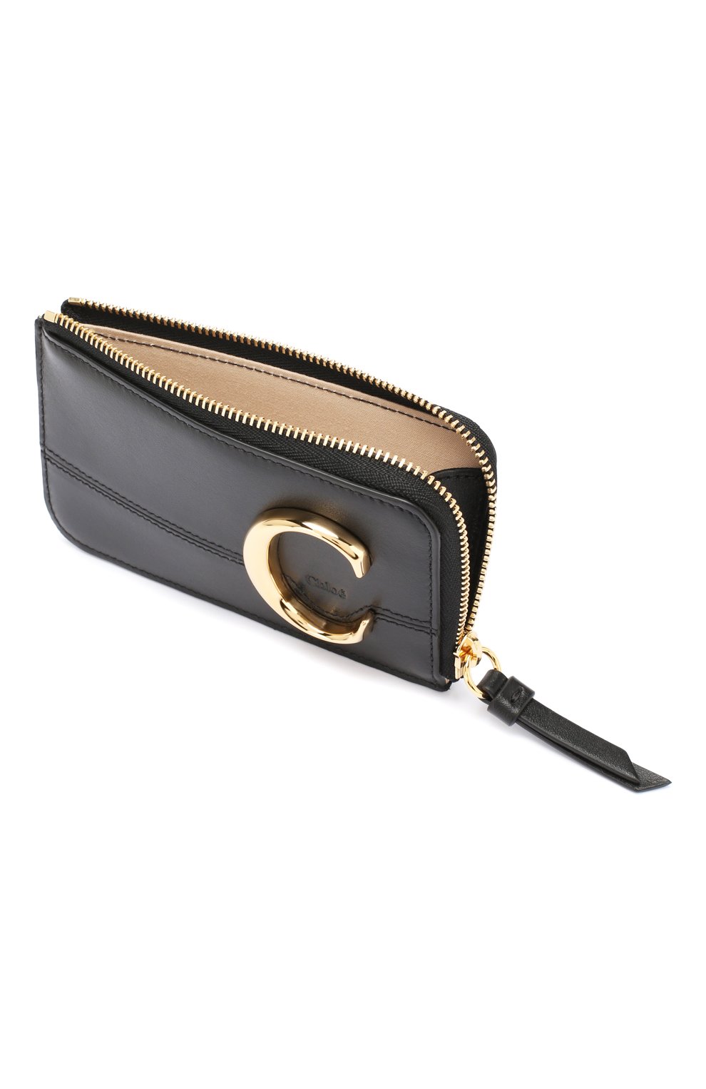 Кожаный футляр для кредитных карт CHLOÉ, арт. CHC19UP059A37, фото 3