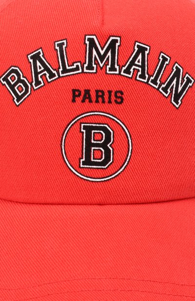 Хлопковая бейсболка BALMAIN, арт. VH1XA000/B015, фото 3