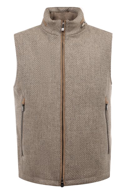 Мужской жилет из шерсти и шелка CORNELIANI, арт. 94C571-9416302