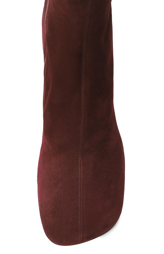 Замшевые ботильоны Dries Van Noten WS242-1298/153 Коричневый  WS242-1298/153 Фото 6