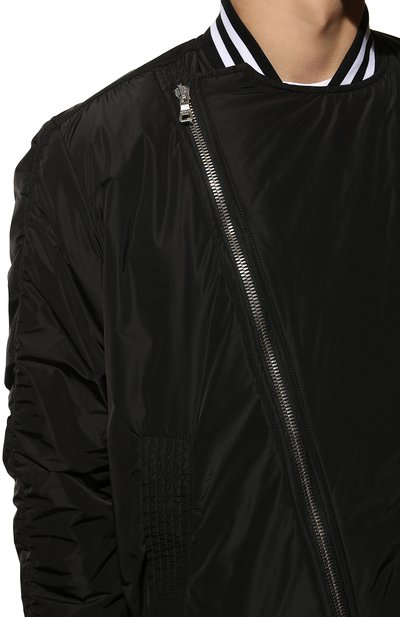 Утепленный бомбер BALMAIN черного цвета по цене 119500 руб., арт. XH1TF086/XB27, фото 5 Утепленный бомбер BALMAIN, арт. XH1TF086/XB27, фото 5