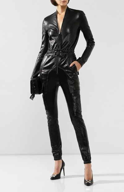 Кожаный комбинезон RICK OWENS, арт. R019F5580/LS, фото 2