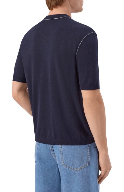 Джемпер из шелка и льна GUCCI, арт. 851828/XKFC8, фото 4