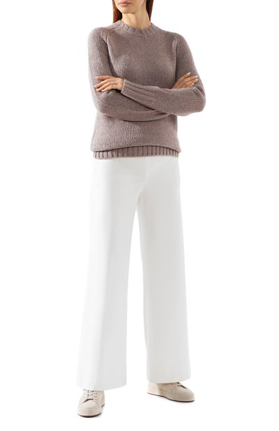 Брюки из смеси кашемира и шелка LORO PIANA, арт. FAI8348, фото 2