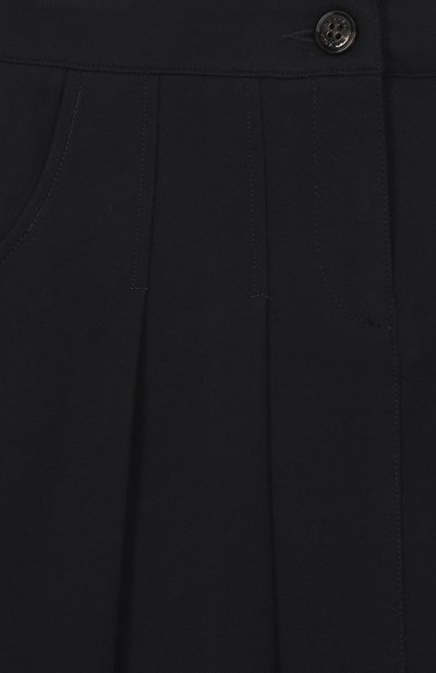 Юбка из вискозы MAX&CO темно-синего цвета по цене 17200 руб., арт. MX0209-MX00K, фото 3 Юбка из вискозы MAX&CO, арт. MX0209-MX00K, фото 3