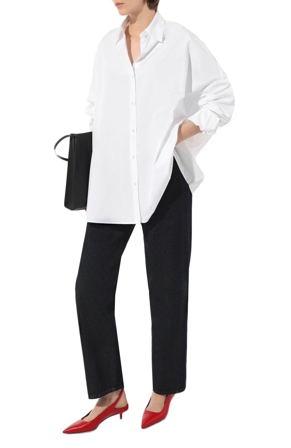 Хлопковая рубашка DRIES VAN NOTEN, арт. 232-010709-7252, фото 2