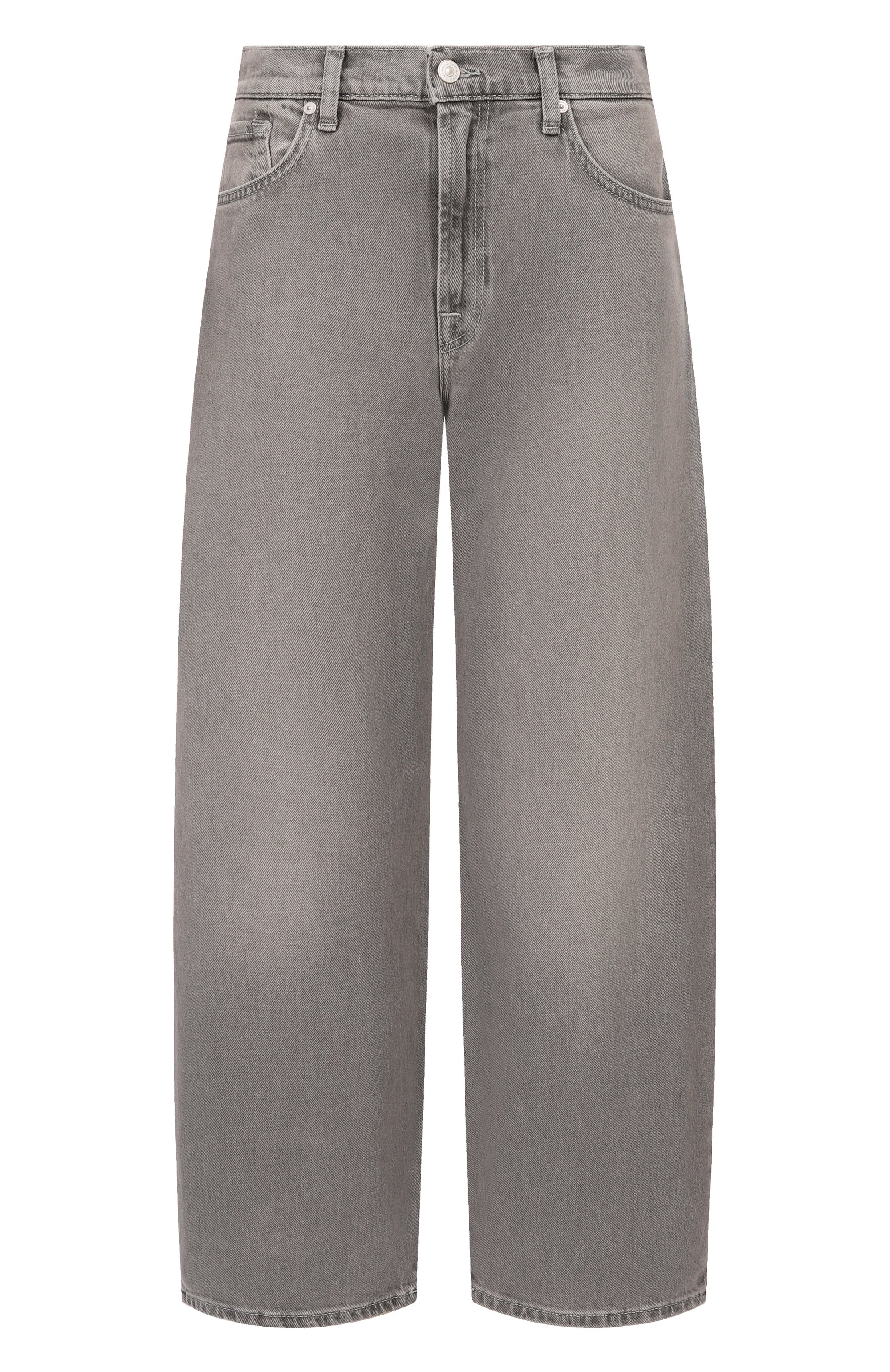 Джинсы bonnie 7 FOR ALL MANKIND серого цвета по цене 27800 руб., арт. 7UF70C31/B0NNIE CURVILINEAR, фото 1 Джинсы bonnie 7 FOR ALL MANKIND, арт. 7UF70C31/B0NNIE CURVILINEAR, фото 1