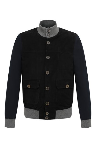 Комбинированный бомбер CAPOBIANCO, арт. 12M158.CUFE., фото 1