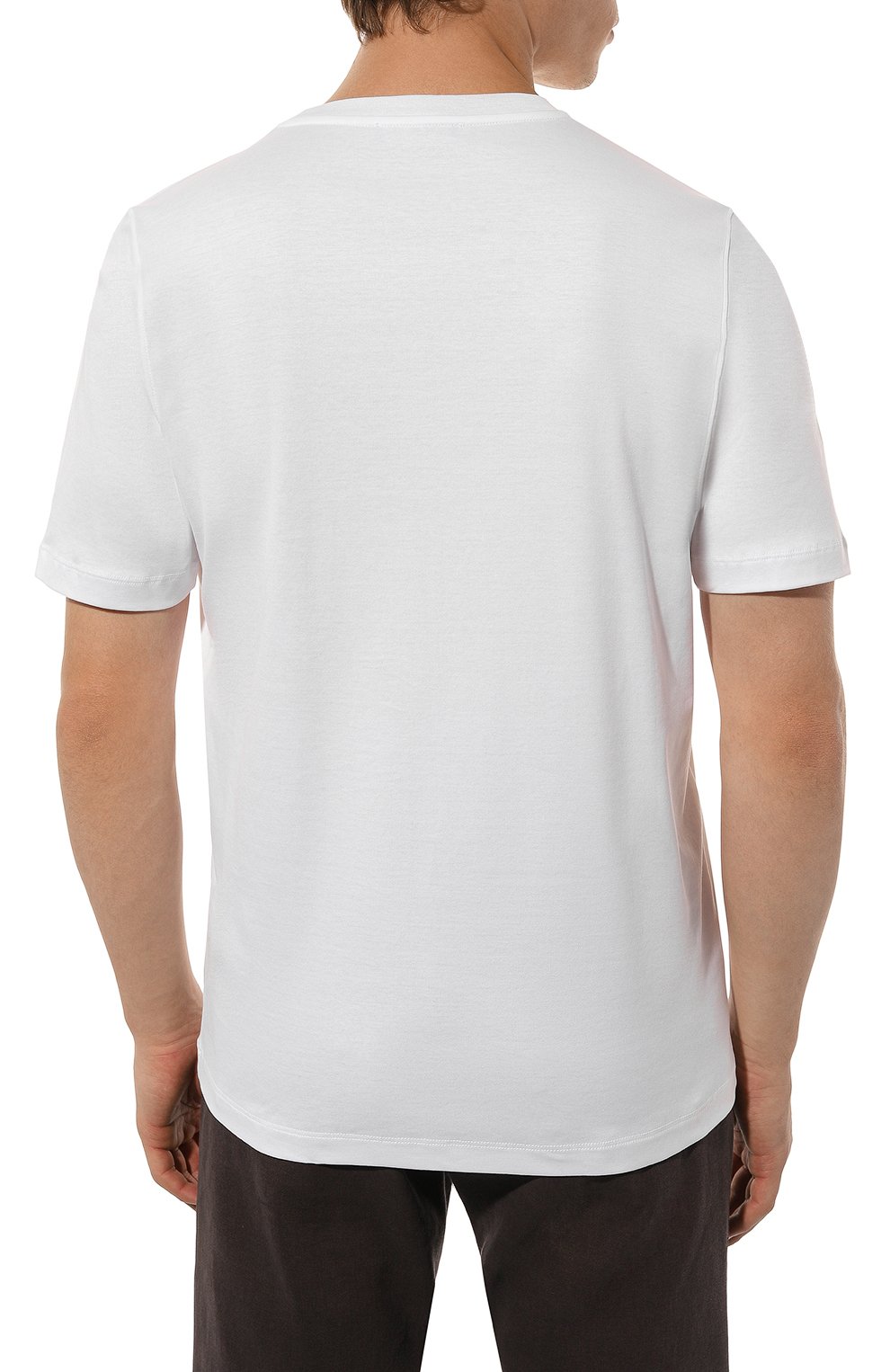 Хлопковая футболка ZILLI, арт. TSR001M0110VZP000, фото 4