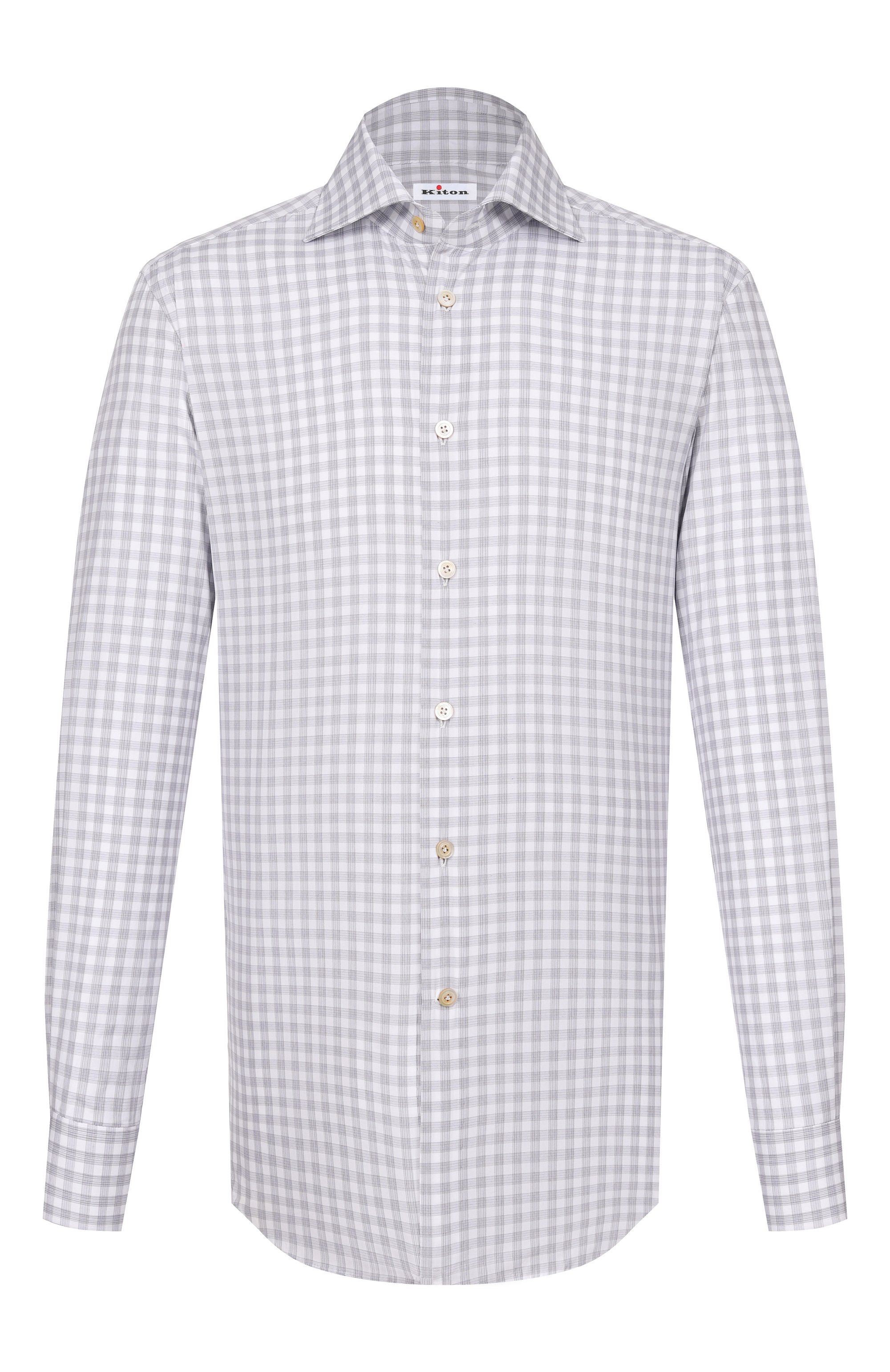 Хлопковая рубашка KITON, арт. UCCH09623, фото 1