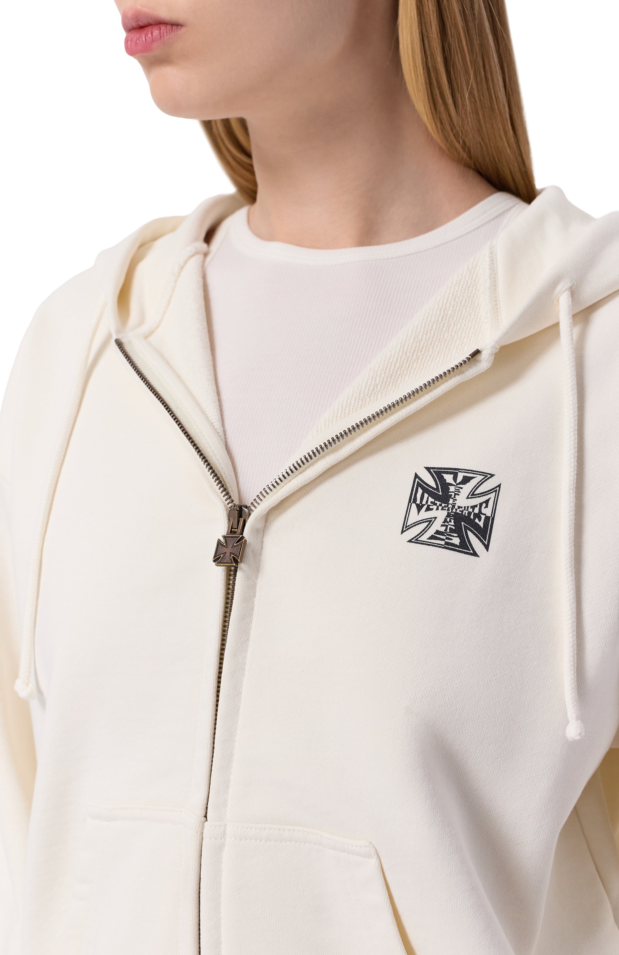 Хлопковая толстовка VETEMENTS, арт. WE76ZU528V/1302 M0LLET0N, фото 5