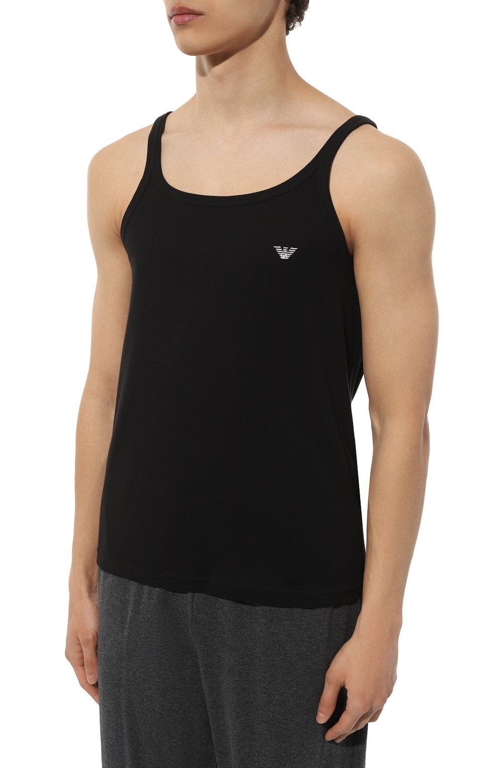 Хлопковая майка EMPORIO ARMANI, арт. 112013/3R503, фото 3