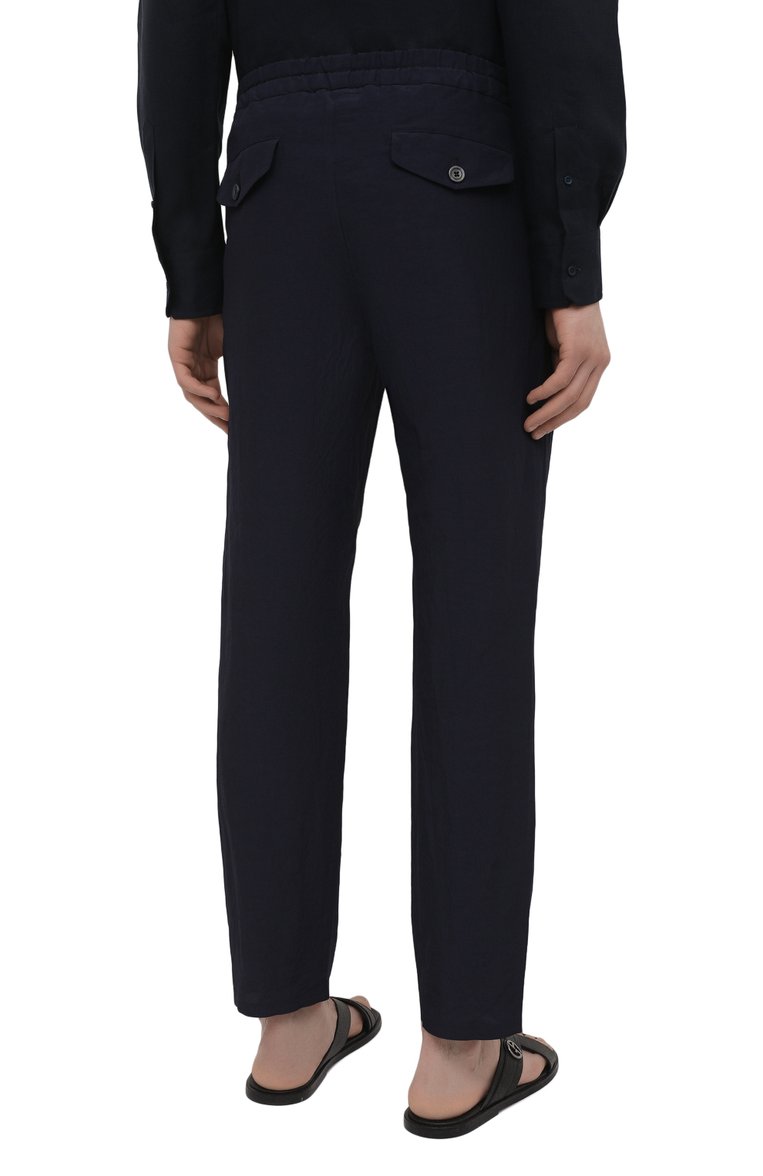 Брюки из вискозы и льна GIORGIO ARMANI, арт. 1SGPP0HN/T00RJ, фото 1