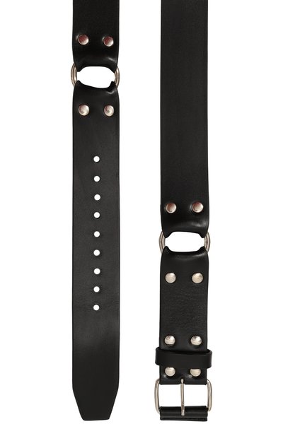 Кожаный ремень ANN DEMEULEMEESTER, арт. 2402-U-BE10-LT128-099, фото 3
