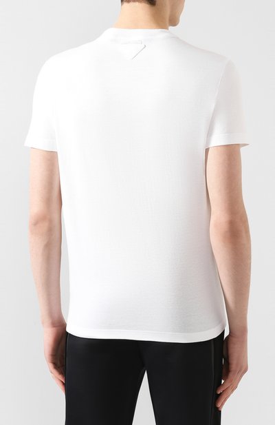 Комплект из трех хлопковых ф утболок PRADA, арт. UJM492-ILK-F0009, фото 4