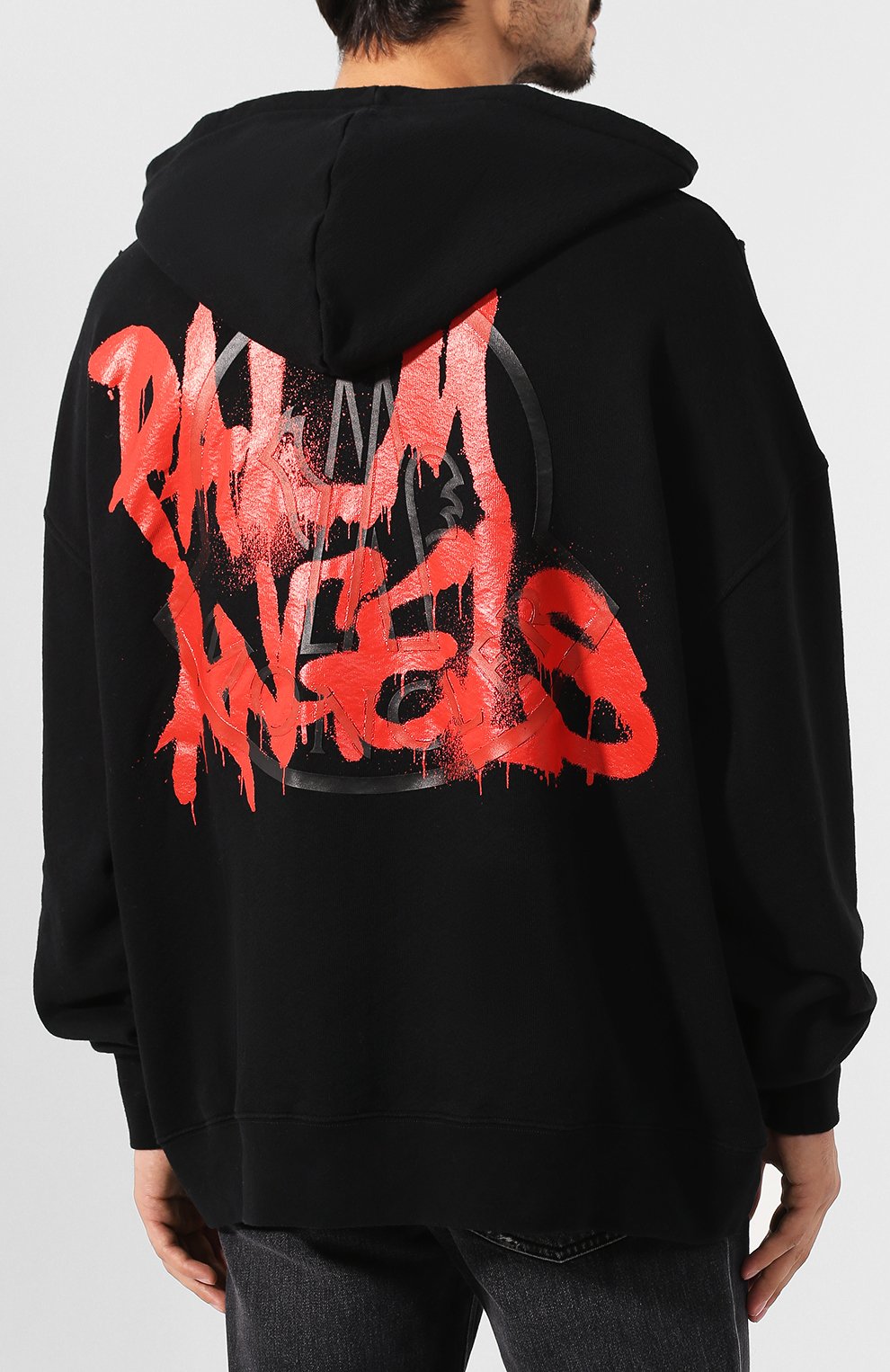 Хлопковое худи 8 moncler palm angels MONCLER GENIUS, арт. E2-09L-80008-50-809F5, фото 4