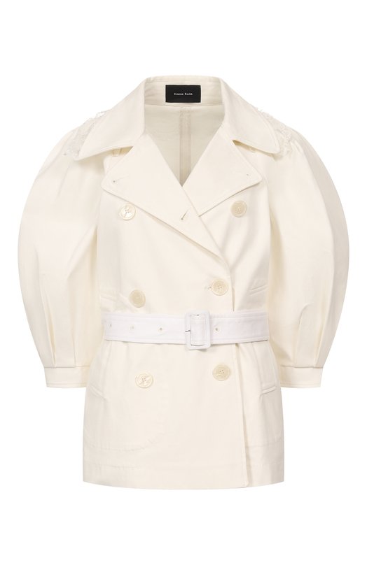 

Хлопковый жакет Simone Rocha, Кремовый