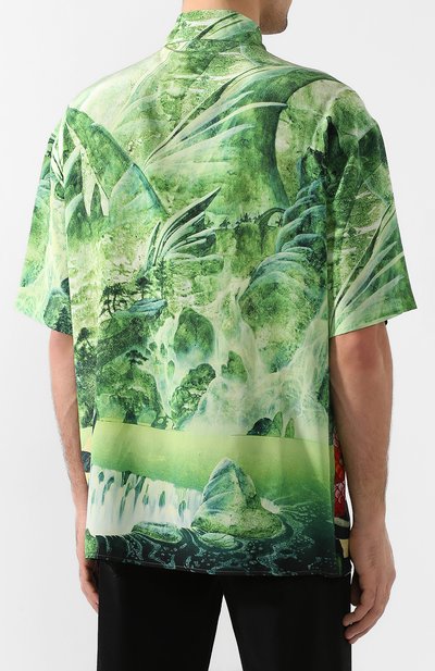 Шелковая рубашка VALENTINO, арт. TV0AAB3566E, фото 4