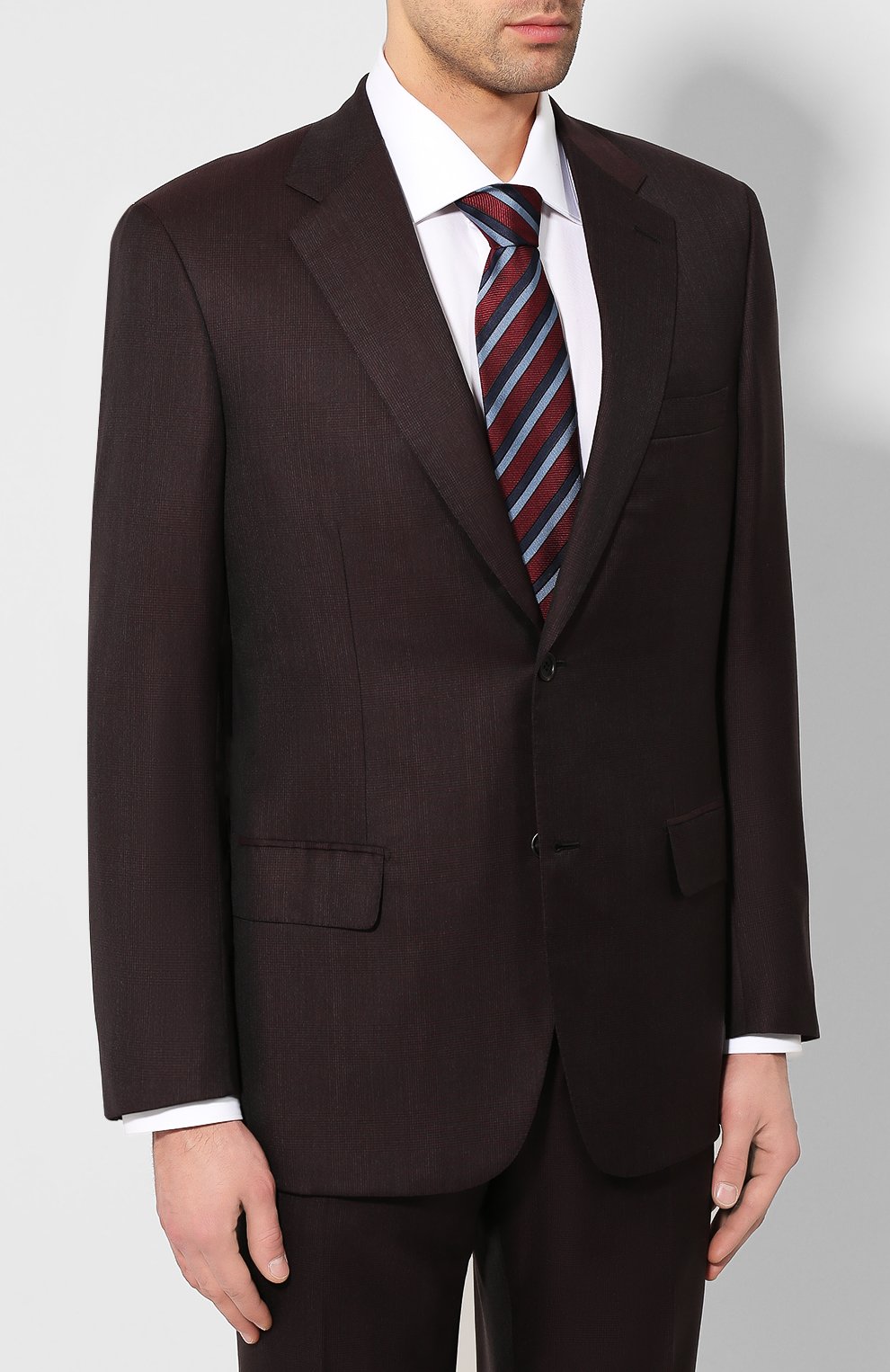 Костюм из смеси шерсти и шелка BRIONI, арт. RAH00L/08A0X/PARLAMENT0, фото 2