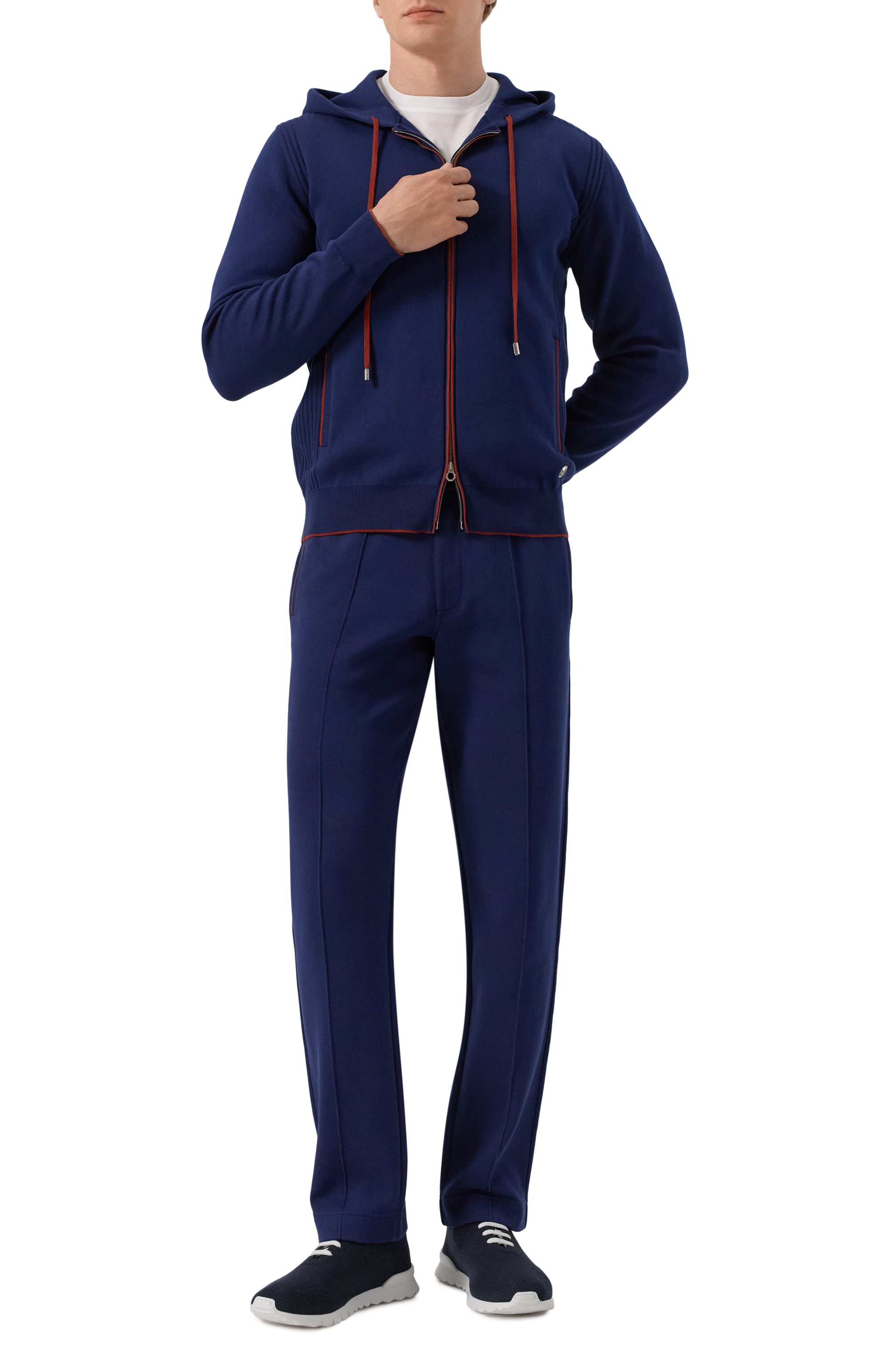 Текстильные кроссовки KITON, арт. USSFITSN0084734, фото 2