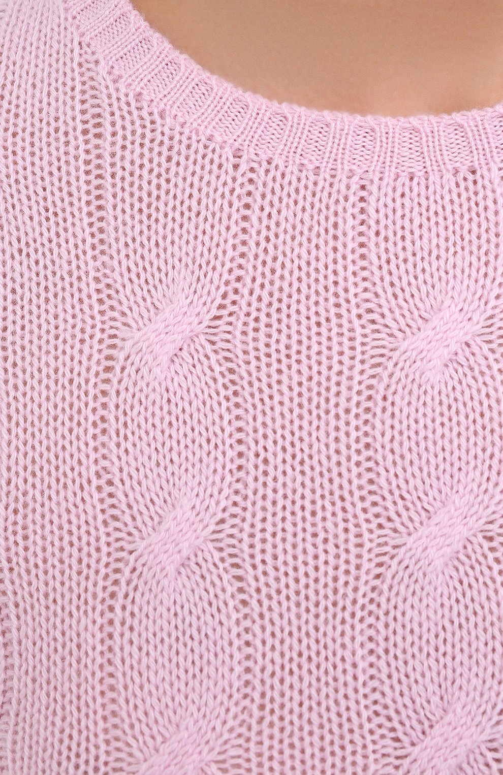 Кашемировый пуловер RALPH LAUREN розового цвета по цене 84350 руб., арт. 290615209, фото 5 Кашемировый пуловер RALPH LAUREN, арт. 290615209, фото 5