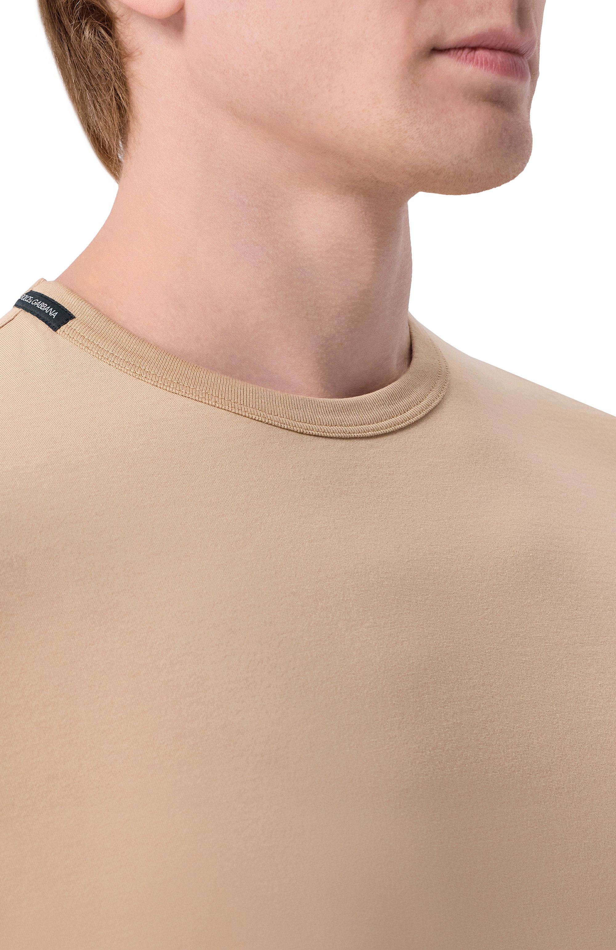 Хлопковая футболка DOLCE & GABBANA, арт. G8JX7T/G7P1A, фото 5