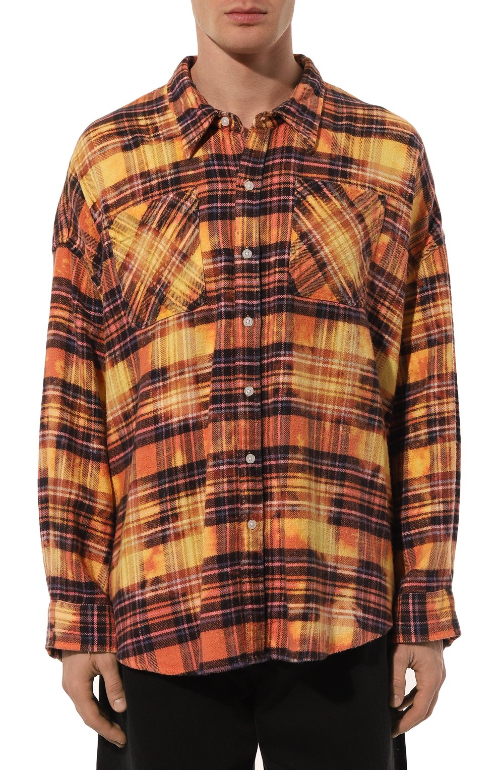 Хлопковая рубашка R13, арт. R13MR015-R418B, фото 3