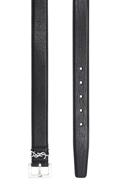 Кожаный ремень SAINT LAURENT, арт. 634440/AAC8A, фото 3
