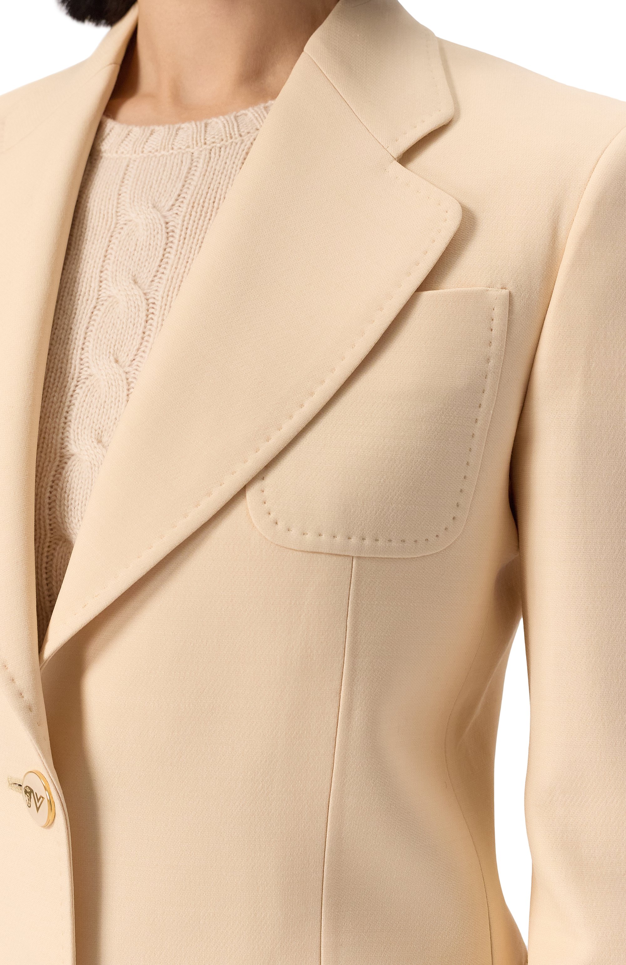 Жакет из шерсти и шелка VALENTINO, арт. 6B3CE4101CF, фото 5