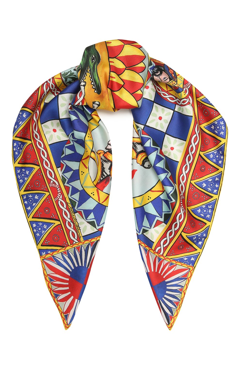 Шелковый платок DOLCE & GABBANA, арт. FN086R/FI1T4, фото 1