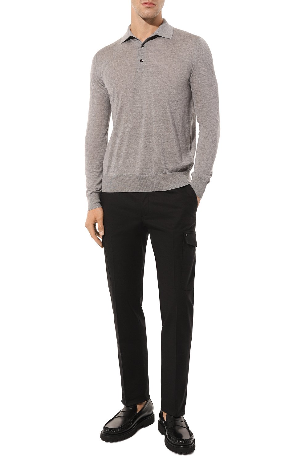 Поло из кашемира и шелка STEFANO RICCI, арт. KE03500P03/E23345, фото 2