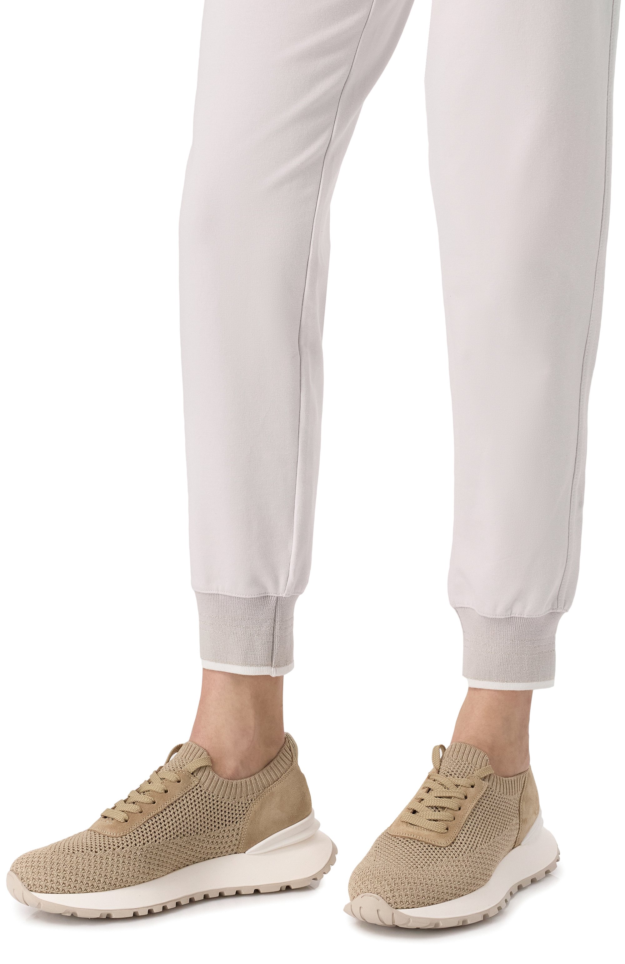 Текстильные кроссовки DOUCAL'S, арт. DD8765WHITPZ764S, фото 3