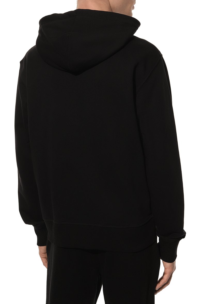 Хлопковая толстовка VERSACE JEANS COUTURE, арт. 72GAIT04-72UP301 R BIS VEMBLEM EMBR0 S BLACK+G0LD/, фото 1