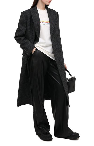 Хлопковая футболка VETEMENTS, арт. UE51TR620W 1611/W, фото 2